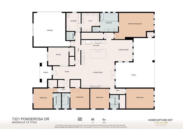 7321 Ponderosa Dr, Magnolia, TX 77354