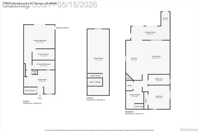 12078 Mantawauka Drive, Fenton Charter Township, MI 48430
