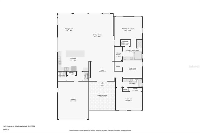 565 CRYSTAL DRIVE, Madeira Beach, FL 33708