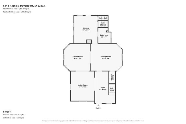 634 E 13th Street, Davenport, IA 52803