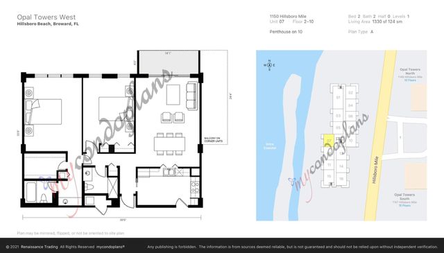1150 Hillsboro Mile 207, Hillsboro Beach, FL 33062