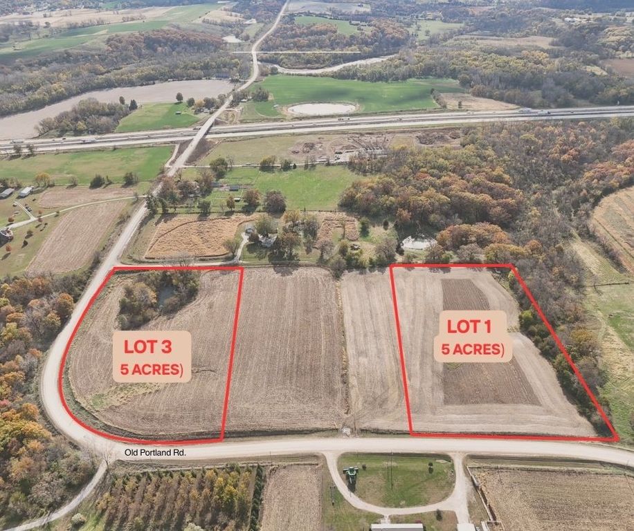 TBD 5 Acres Lot 1 Old Portland Road, Van Meter, IA 50261