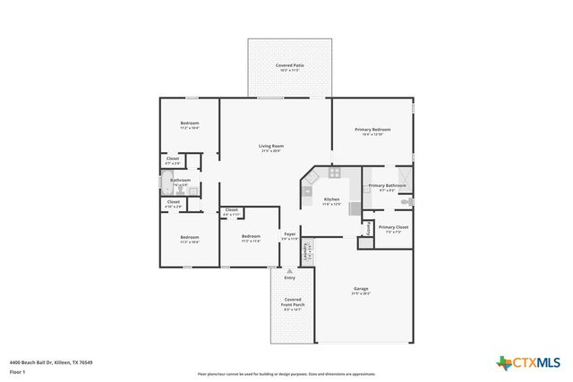 4400 Beach Ball Drive, Killeen, TX 76549