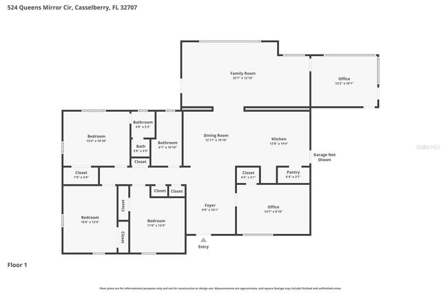 524 QUEENS MIRROR CIRCLE, Casselberry, FL 32707