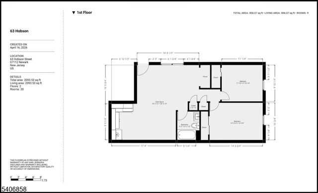 63 Hobson St, Newark City, NJ 07112