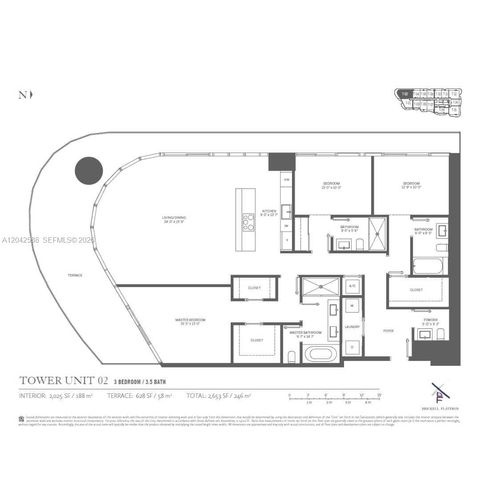 1000 Brickell Plaza 2402, Miami, FL 33131