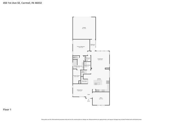 450 1st Avenue SE, Carmel, IN 46032