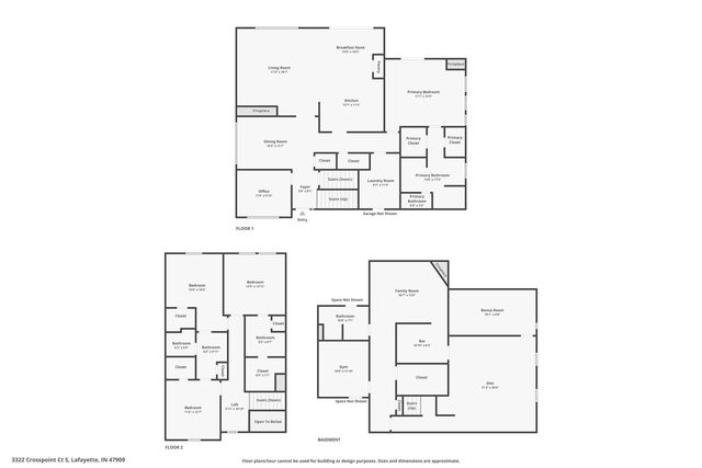 3322 S Crosspoint Court, Lafayette, IN 47909