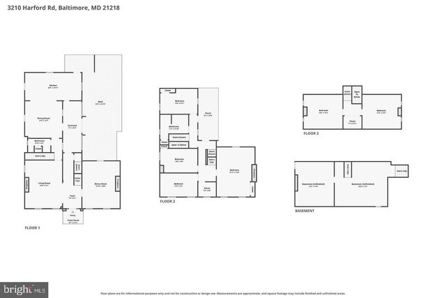 3210 HARFORD RD, Baltimore, MD 21218