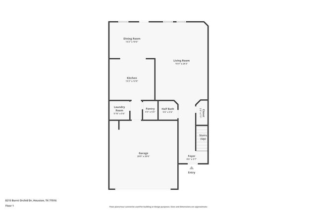 8215 Burnt Orchid Drive, Houston, TX 77016