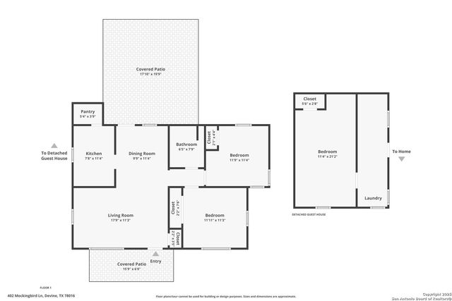 402 mockingbird, Devine, TX 78016