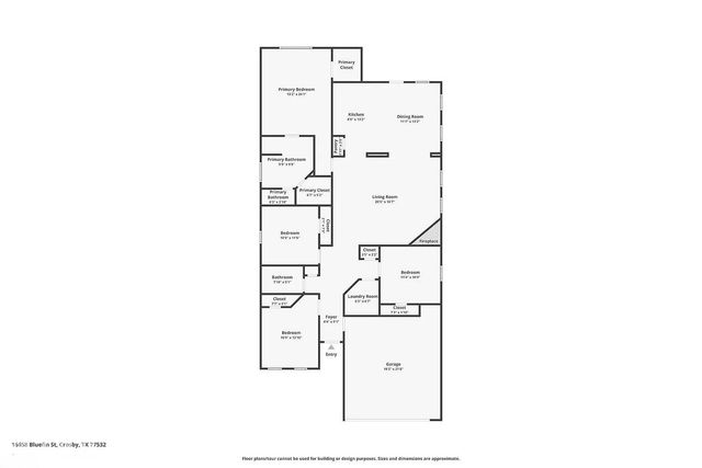 16658 Bluefin Street, Crosby, TX 77532