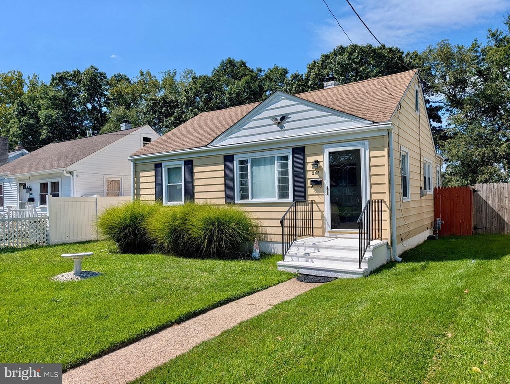 257 RUTH AVE, HAMILTON, NJ 08610 — exterior