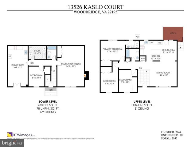 13526 KASLO COURT, Woodbridge, VA 22193