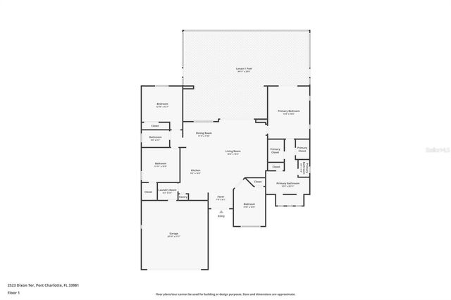 2523 DIXON TERRACE, Port Charlotte, FL 33981