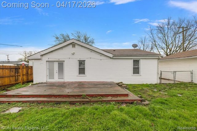 27321 Baldwin Avenue, Warren, MI 48092