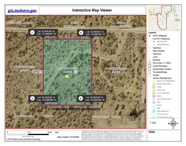 1580 W Wishing Well Drive, Meadview, AZ 86444