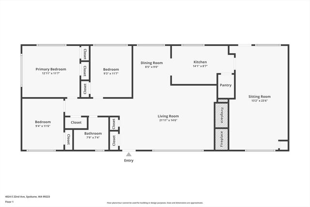 4024 E 22 Ave, Spokane, WA 99223