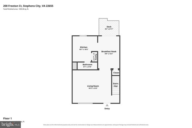 200 FREETON CT, Stephens City, VA 22655