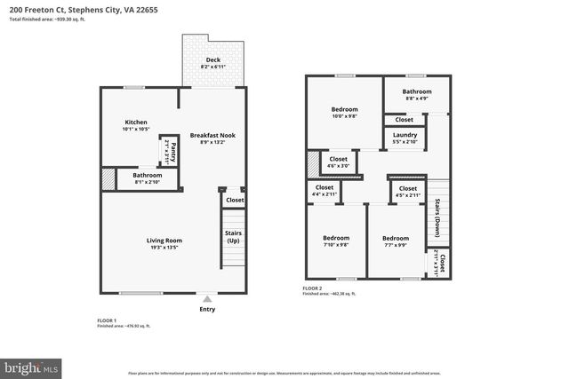200 FREETON CT, Stephens City, VA 22655