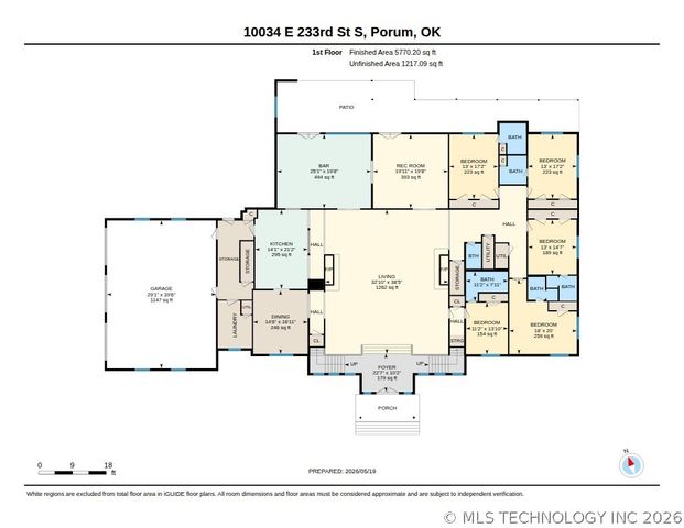10034 E 233rd S, Porum, OK 74455