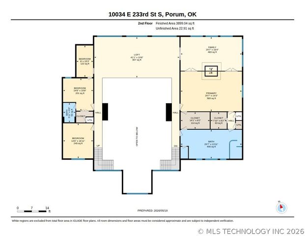 10034 E 233rd S, Porum, OK 74455
