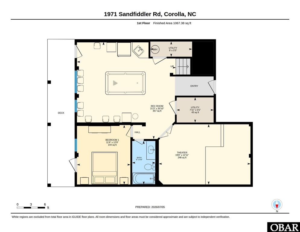 Image 91 of property listing at 1971 Sandfiddler Road Lot N, Corolla, NC 27927