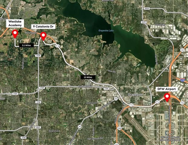 9 Catalonia Drive, Westlake, TX 76262