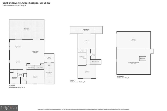 382 SUNDOWN TRL, Great Cacapon, WV 25422