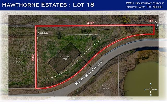 2801 Southbay Circle, Northlake, TX 76226