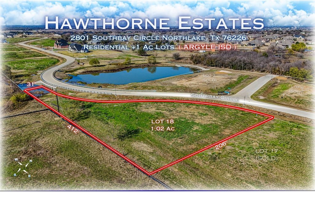 2801 Southbay Circle, Northlake, TX 76226