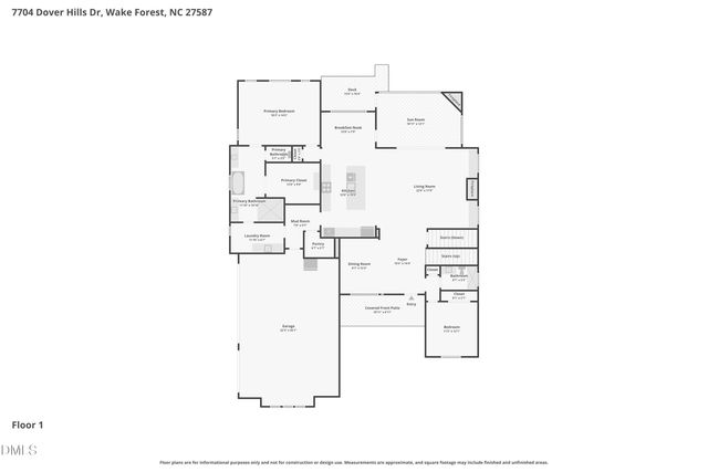 7704 Dover Hills Drive, Wake Forest, NC 27587