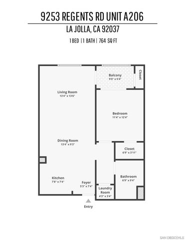 9253 Regents Rd A206, La Jolla, CA 92037