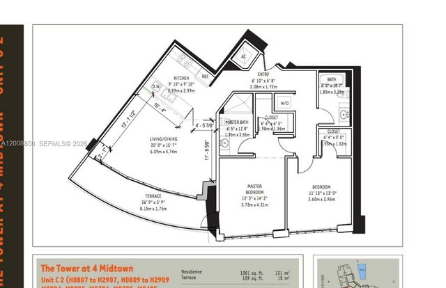 3301 NE 1st Ave H0909, Miami, FL 33137