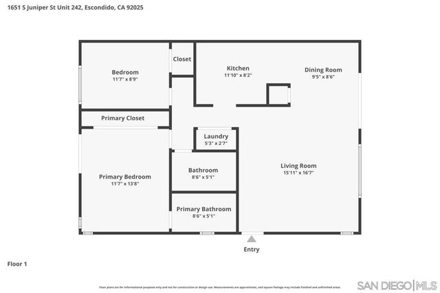 1651 S Juniper St 242, Escondido, CA 92025