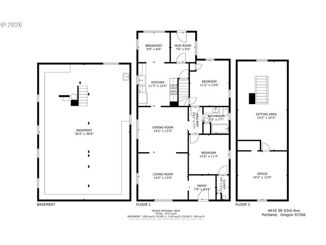 4616 Se 63RD Ave, Portland, OR 97206