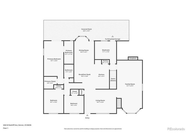 4264 W Radcliff Ave, Denver, CO 80236