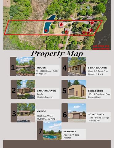 W11027B County Road O, Portage, WI 53901