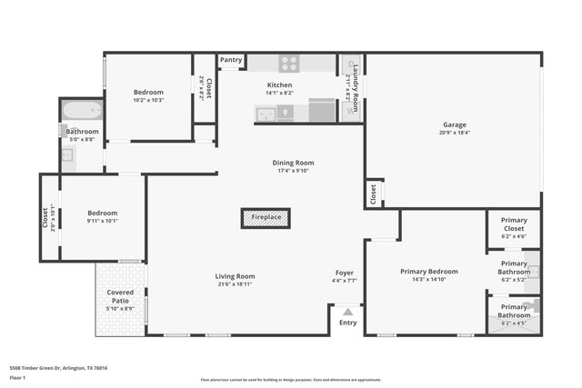 5508 Timber Green Drive, Arlington, TX 76016