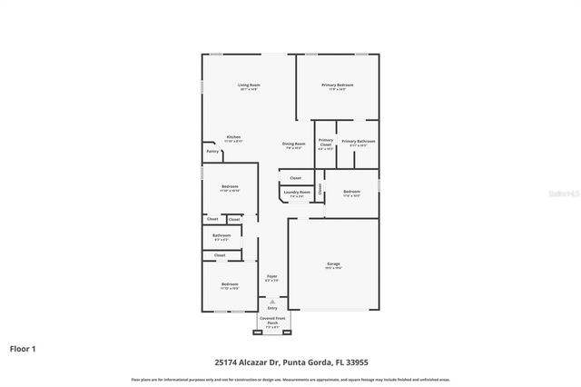 25174 ALCAZAR DRIVE, Punta Gorda, FL 33955