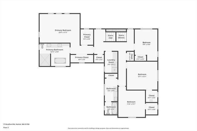 17 Bradford Rd, Natick, MA 01760