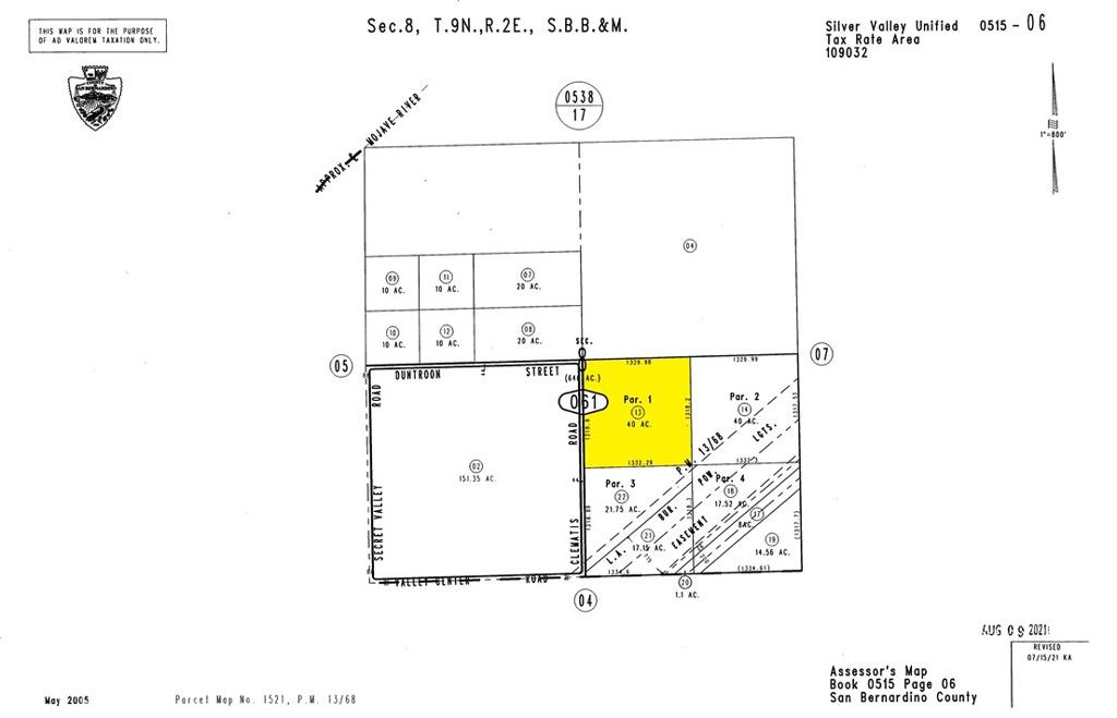 0 Near Hidden Springs Road, Newberry Springs, CA 92365