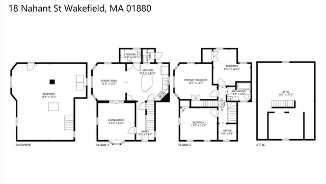 18 Nahant St, Wakefield, MA 01880