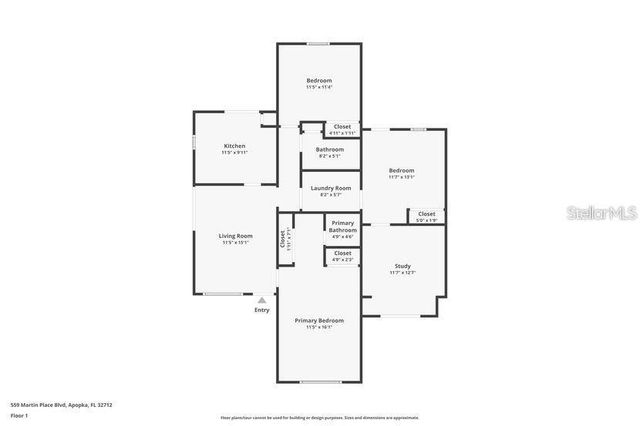 559 MARTIN PLACE BOULEVARD, Apopka, FL 32712