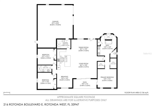 216 ROTONDA BOULEVARD E, Rotonda West, FL 33947