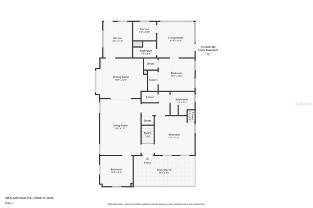 225 N SANS SOUCI AVENUE, Deland, FL 32720