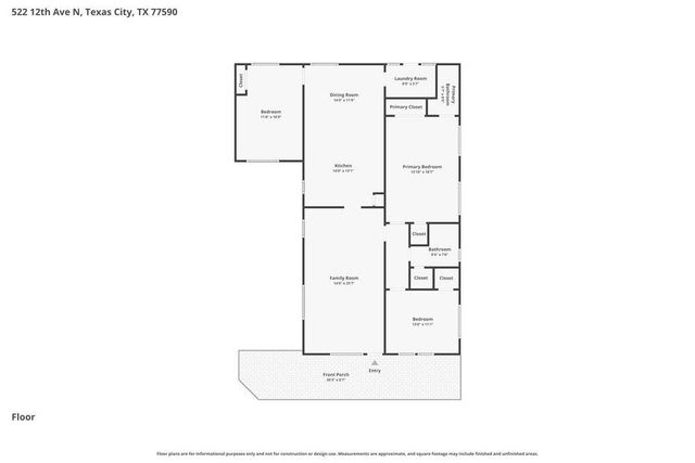 522 12th Avenue N, Texas City, TX 77590