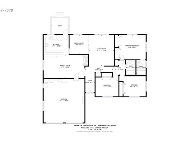 14755 Sw CAROLWOOD Dr, Beaverton, OR 97007