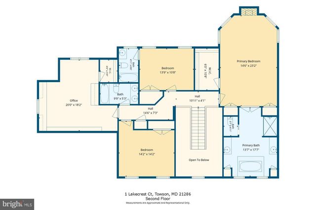 1 LAKECREST CT, Towson, MD 21286