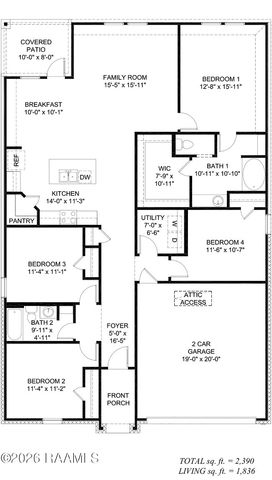 103 Esson Drive, Maurice, LA 70555